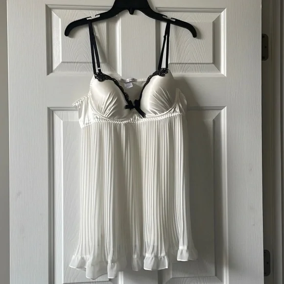 Linea Donatella White Babydoll - Picture 1 of 4